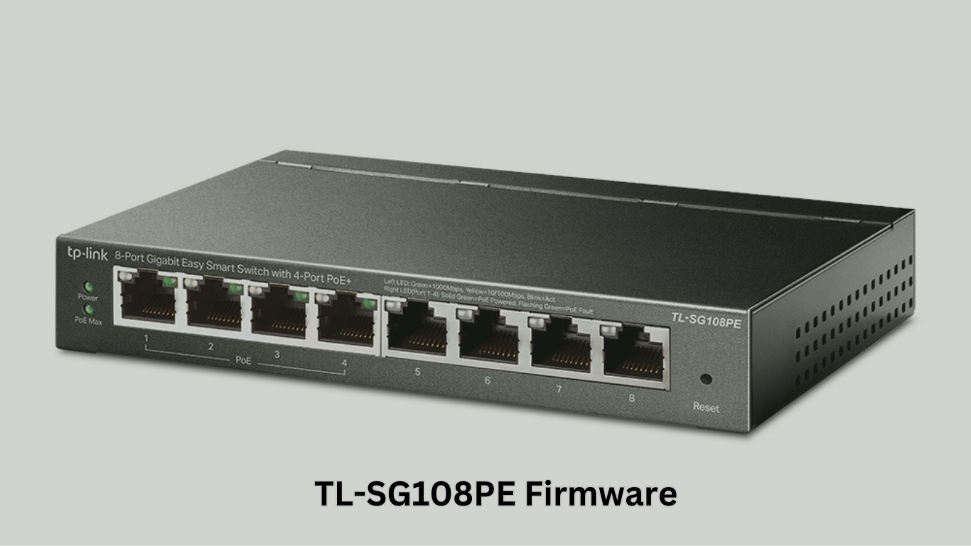TL-SG108PE Firmware