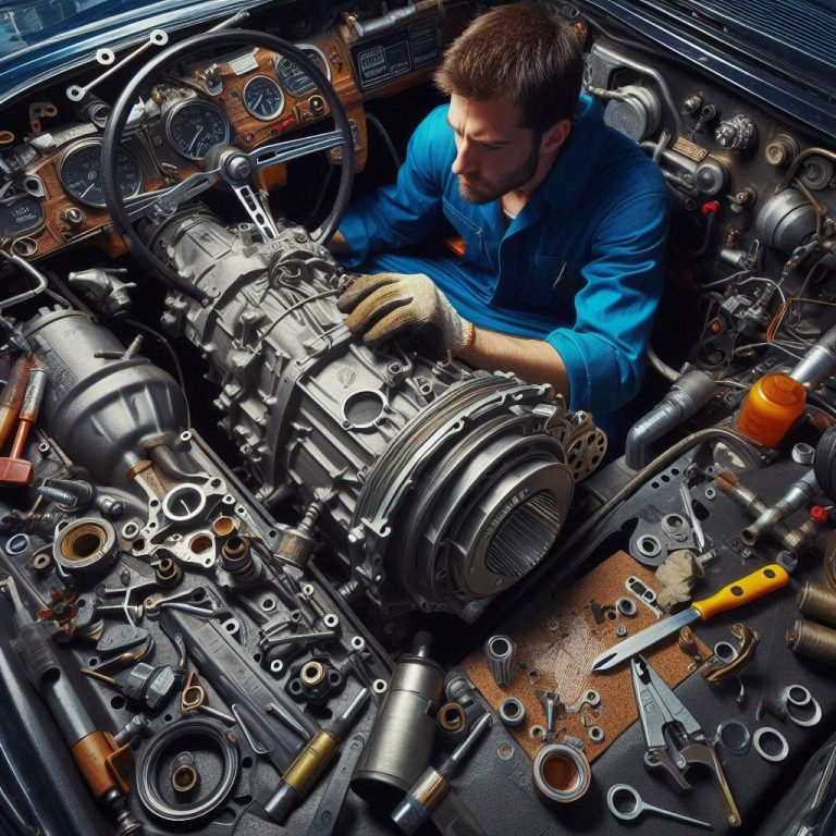 how to replace transmission gasket on a 1078 corvette